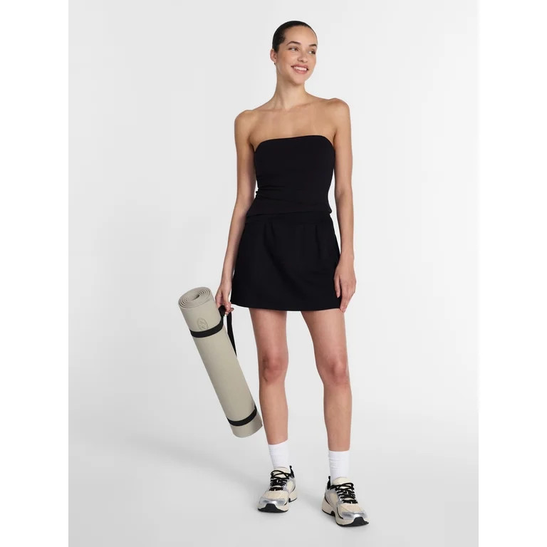 Athletic Works Women's and Women's Plus Fleece Skort, Size XS-4X | Walmart (US)