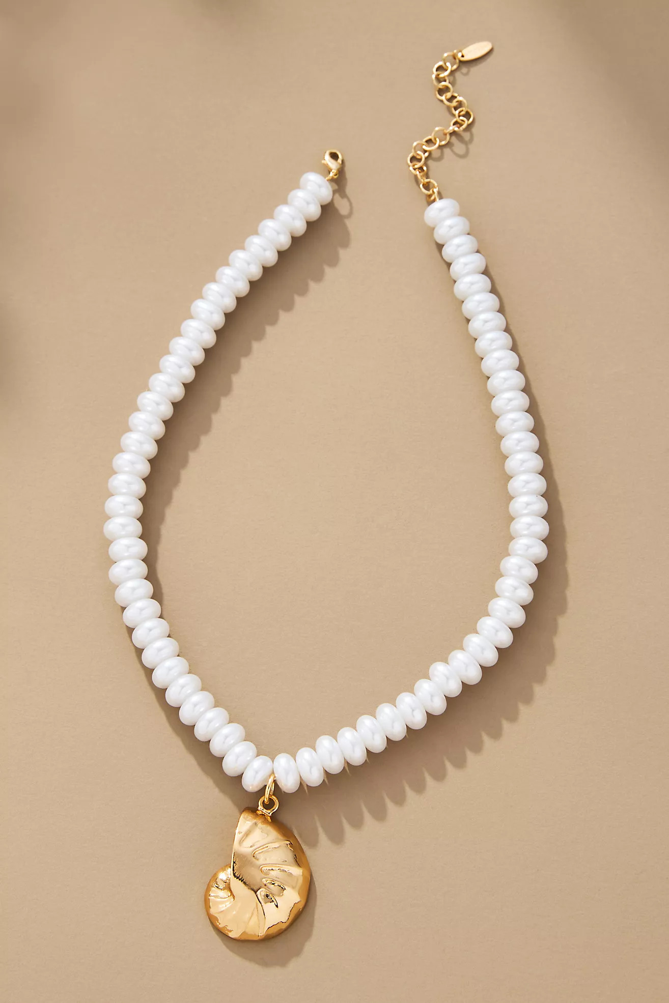 Beaded Pendant Necklace | Anthropologie (US)