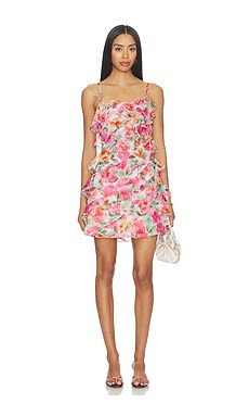 ASTR the Label Blanca Dress in Pink Floral from Revolve.com | Revolve Clothing (Global)