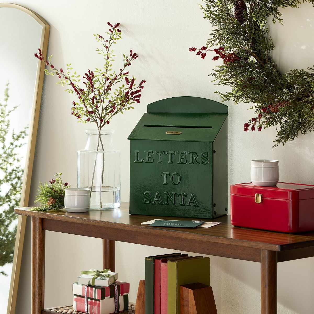 Letters To Santa Mailbox Evergreen - Hearth & Hand™ with Magnolia | Target