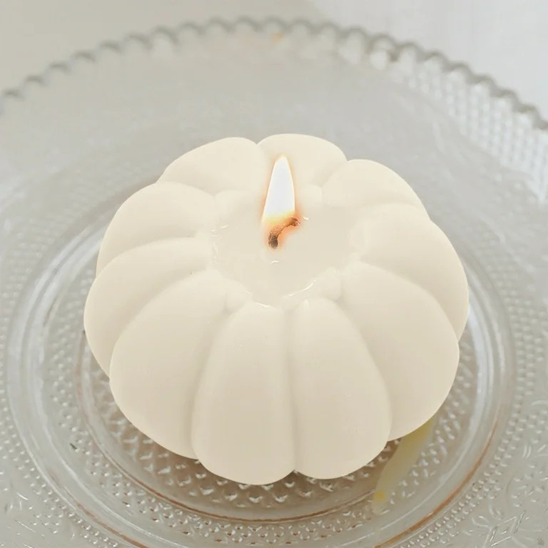 Fall Decor Fall Candle with Wax Pumpkin Jar, Pumpkin Spice Candles for Home, Autumn Pumpkin Candl... | Walmart (US)