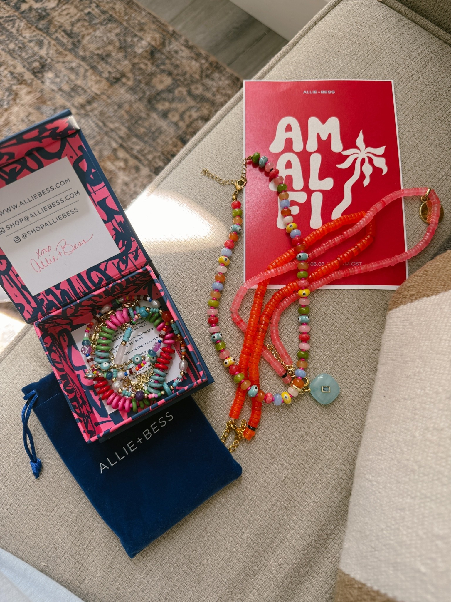 New Amalfi collection!!🌸🏝️💕 use code: JULIA20