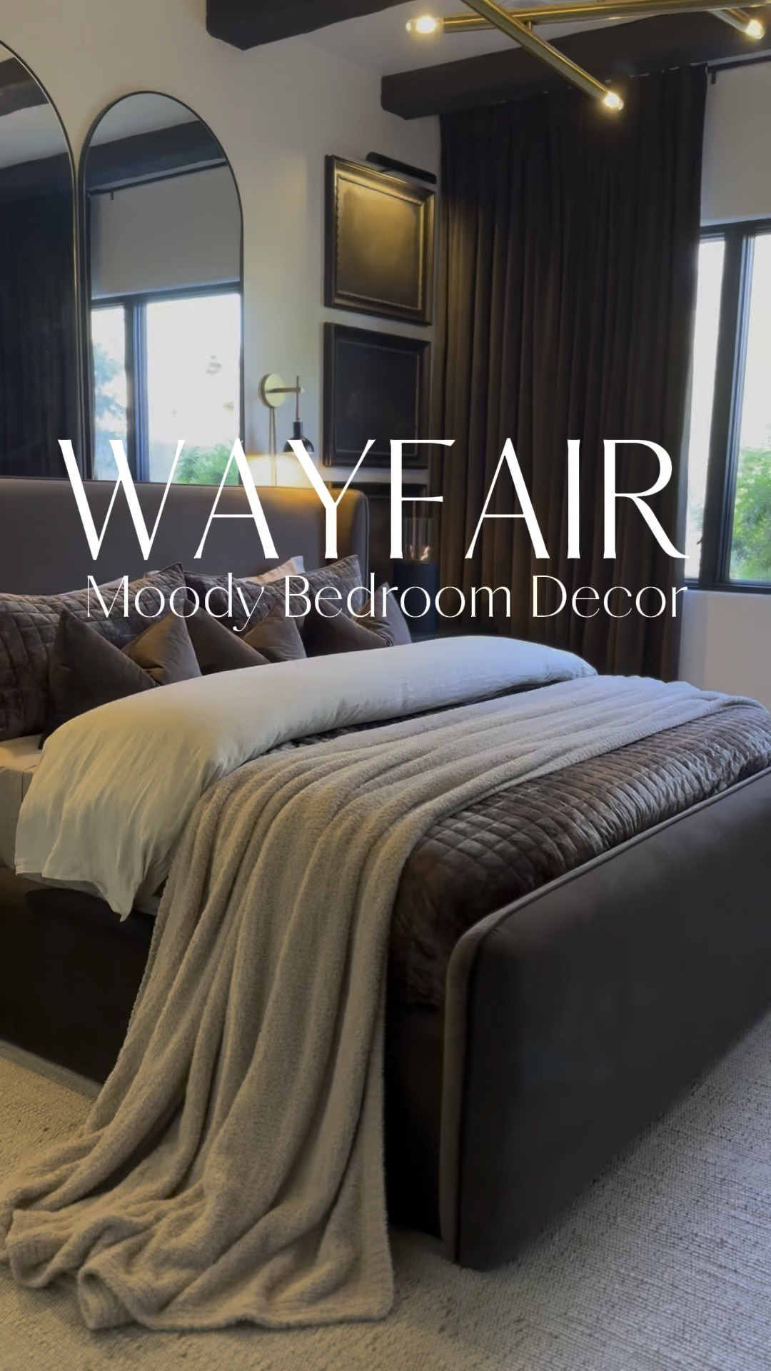 My Brown Velvet Chocolate Bedframe and my modern 2 drawer solid wood nightstands are in my top 5 best sellers. They are both SO good! 🙌🤎

#wayfair #wayfairpartner #wayfairfinds #wayfairhome @wayfair #bedroomdecor #moodybedroom #bedroomdecorideas #bedroomdecorating

#LTKHome #LTKStyleTip #LTKSaleAlert