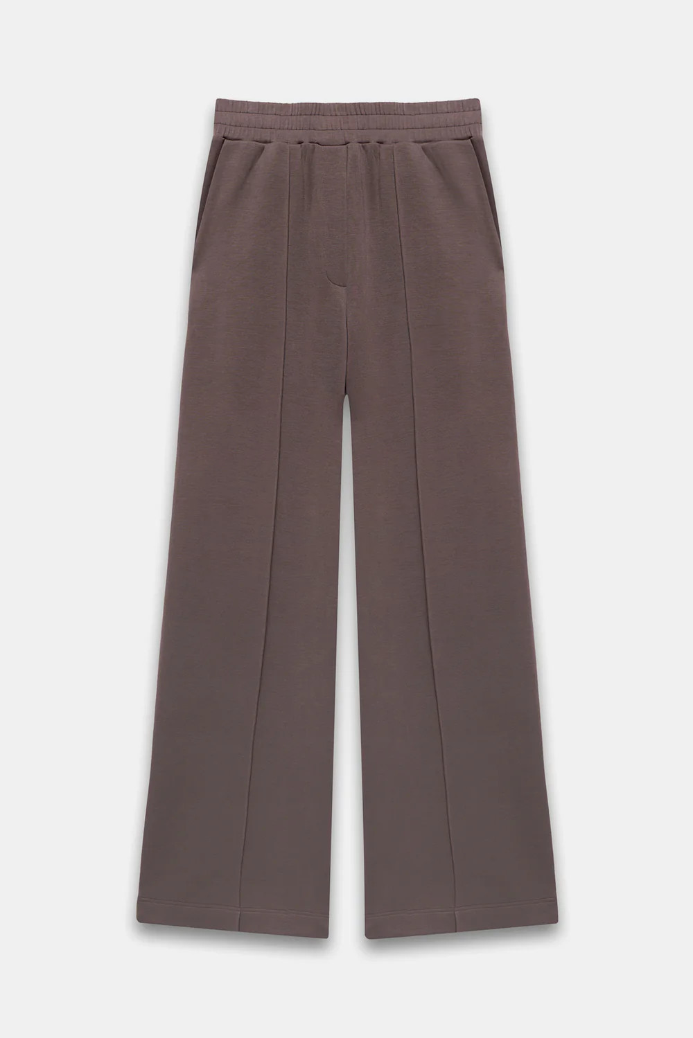 Brown Super Soft Wide Joggers | Mint Velvet