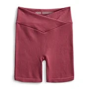 Weekend Academy Girls Seamless Rib Shorts, Sizes 4-18 | Walmart (US)