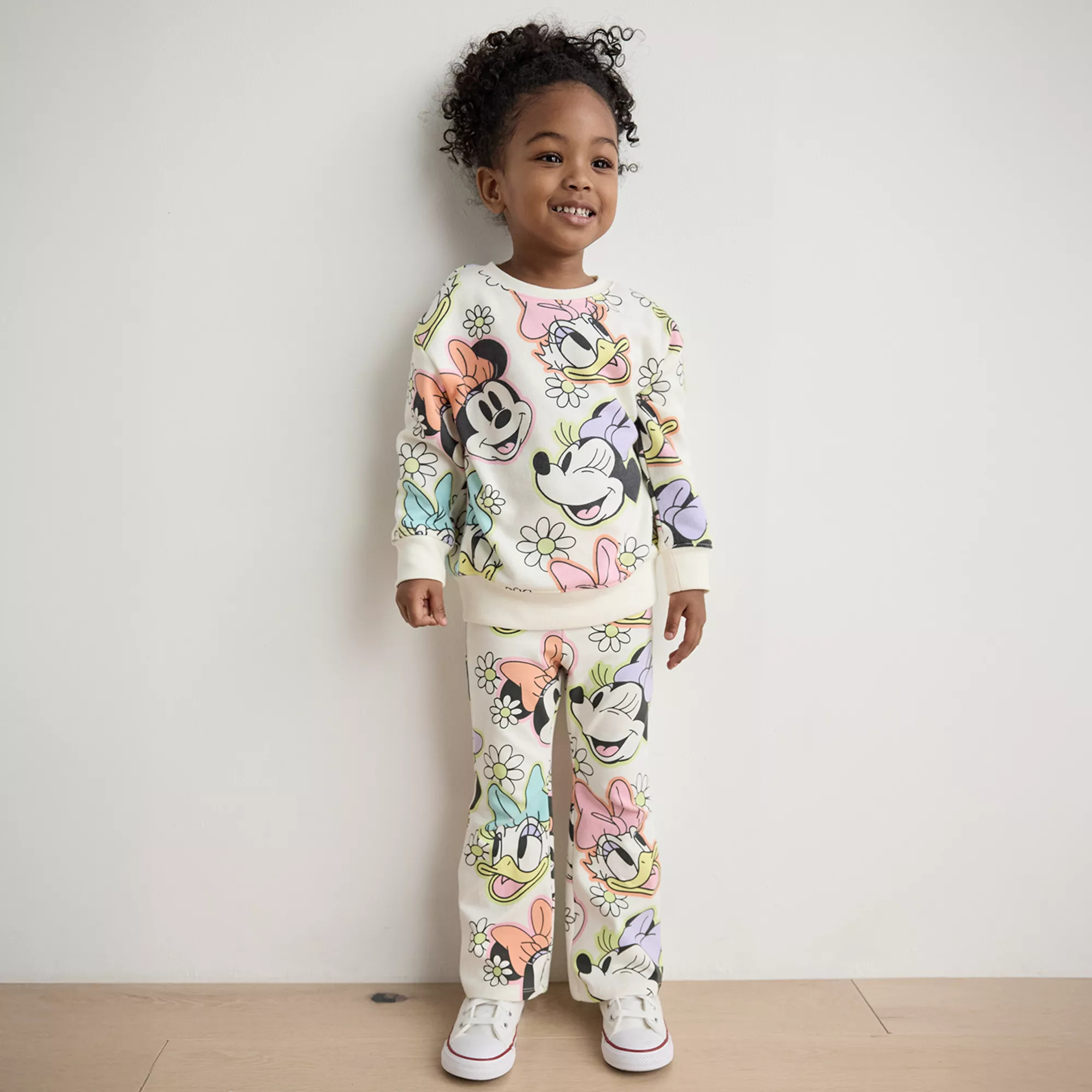 Disney's Minnie Mouse & Daisy Duck Allover Print Sweatshirt & Flare Leggings Set by Jumping Beans... | Kohl's