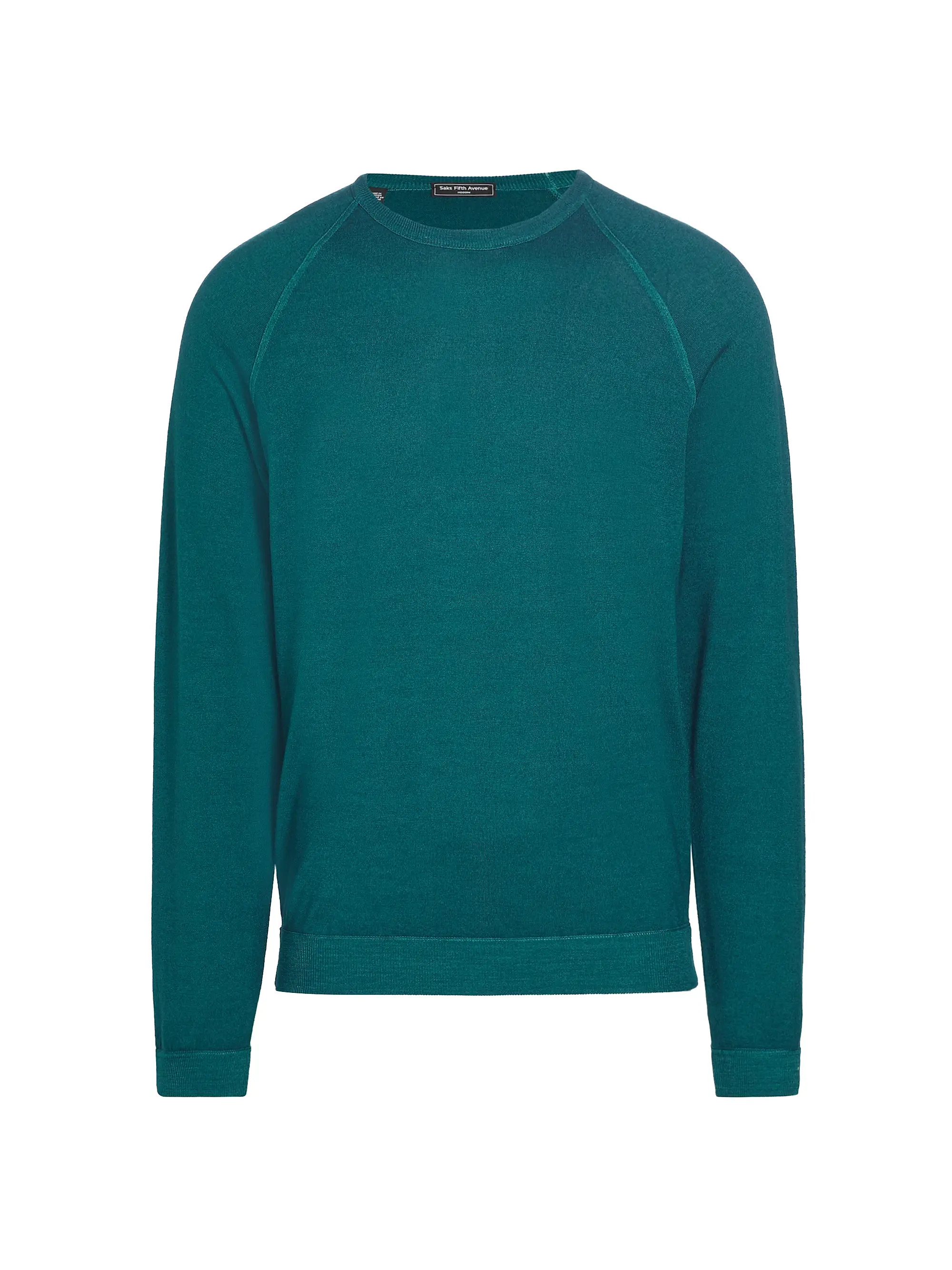Shop Saks Fifth Avenue COLLECTION Wool Crewneck Slim-Fit Sweater | Saks Fifth Avenue | Saks Fifth Avenue