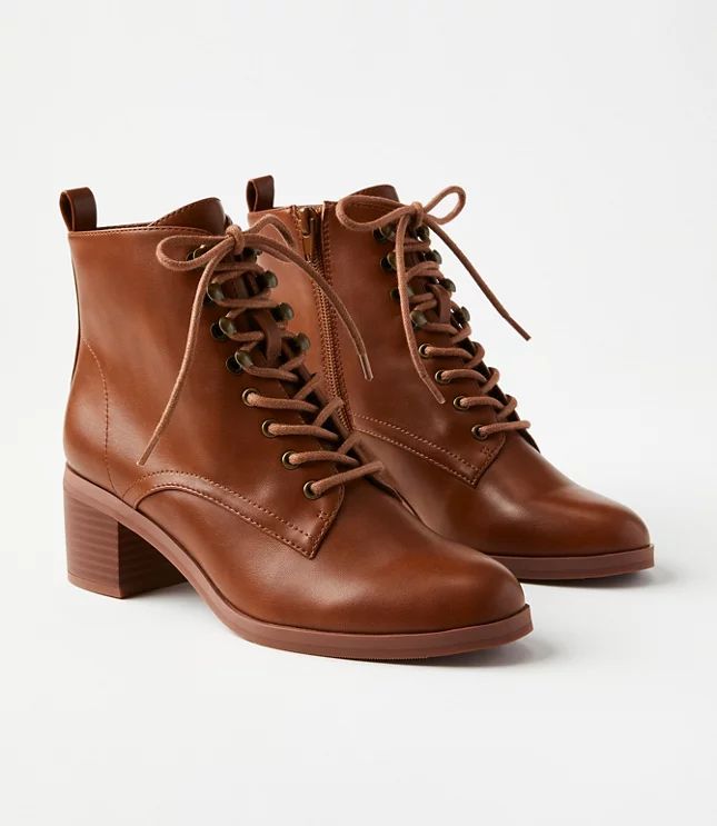 Lace Up Boots | LOFT