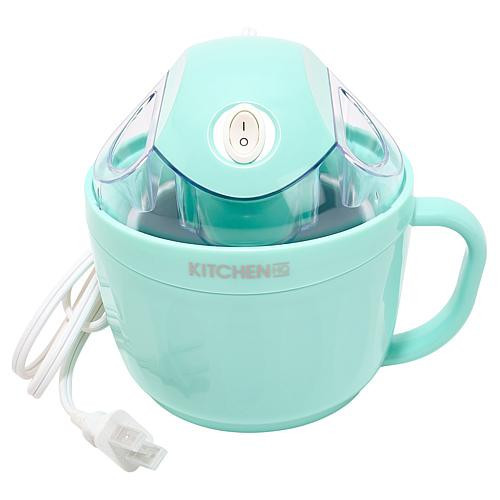 KitchenHQ Ice Cream Maker with Handle - Green | HSN