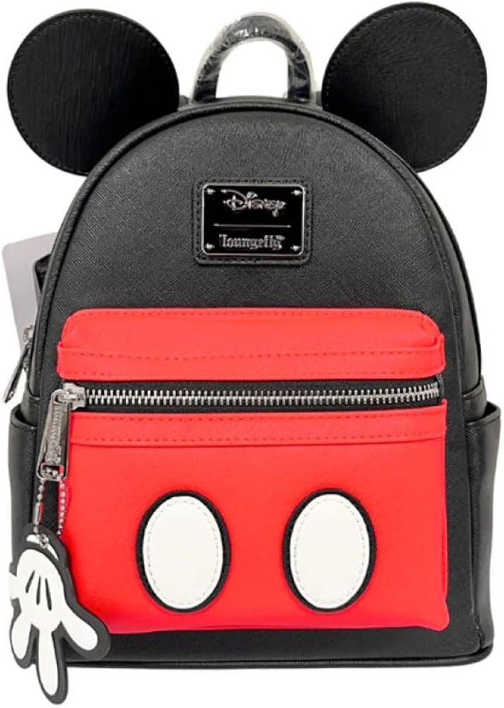 Loungefly x Mickey Suit Mini Saffiano Faux Leather Backpack | Amazon (US)