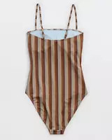 Aerie Sparkle Bandeau One Piece Swimsuit | Aerie