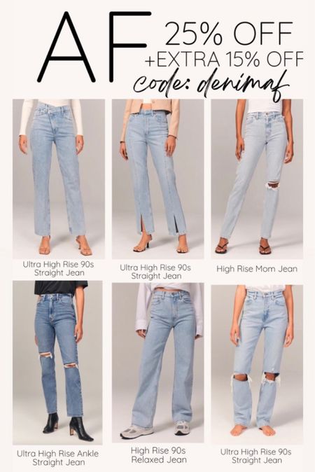 Get the BEST jeans at an unbeatable price! Use code DENIMAF for an additional 15% an already reduced 25% price!!!

#LTKstyletip #LTKsalealert #LTKSale