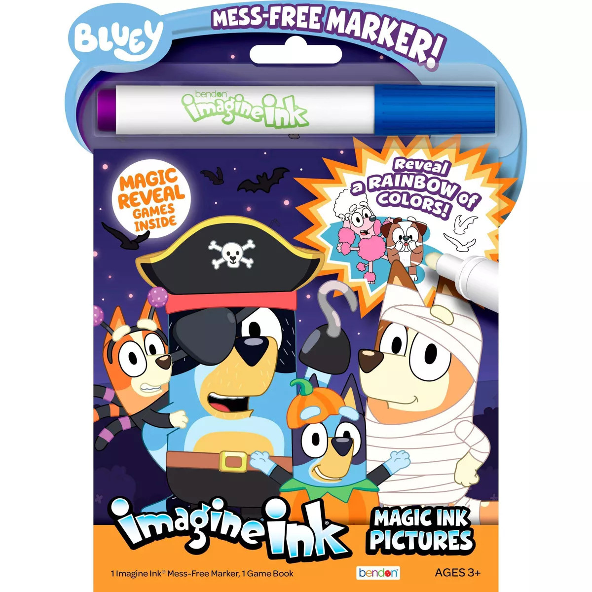 Bluey Halloween Imagine Ink Book | Target