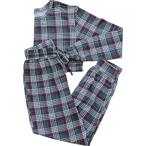 Mebie Baby Green Plaid Bamboo Cozy Set – Family Matching Christmas Pajamas | Mebie Baby