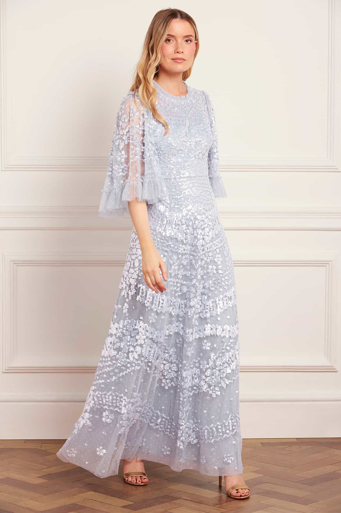 Anais Sequin Gown | Needle & Thread