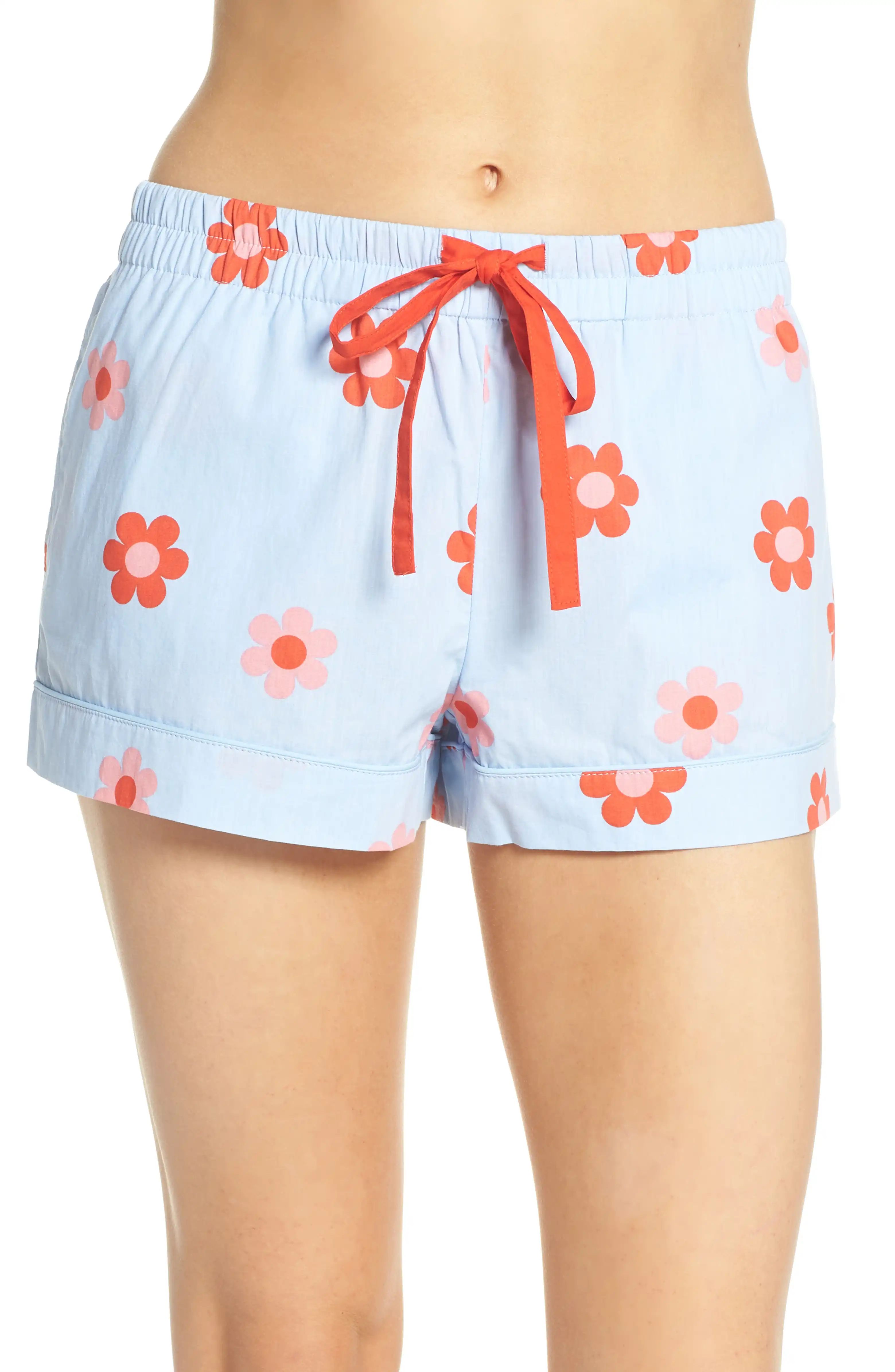 Retro Daisy Sleep ShortsBAN.DO | Nordstrom