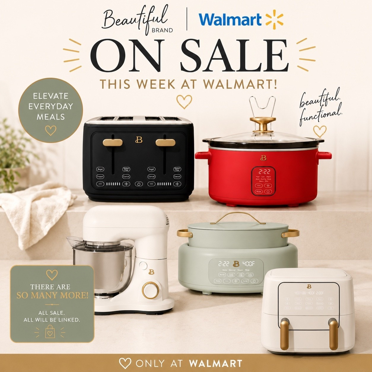 Grab all of these great appliances while on sale this week!!

#LTKdayinmylife #LTKfoodie #LTKSaleAlert