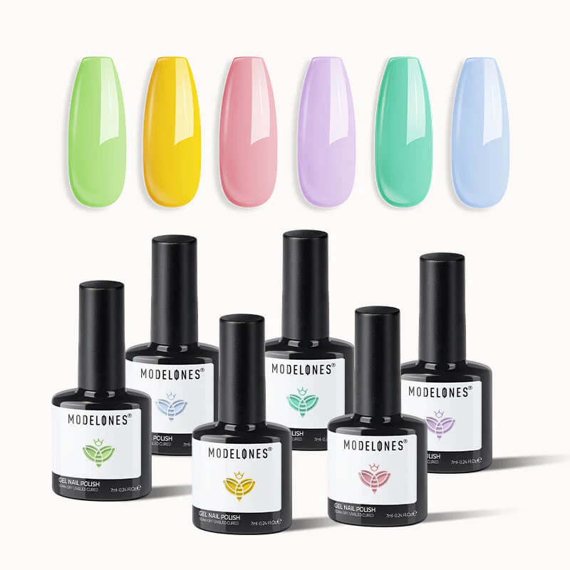 Drawing Board - 6 Shades Gel Nail Polish Set 7ml | Modelones | Modelones.com