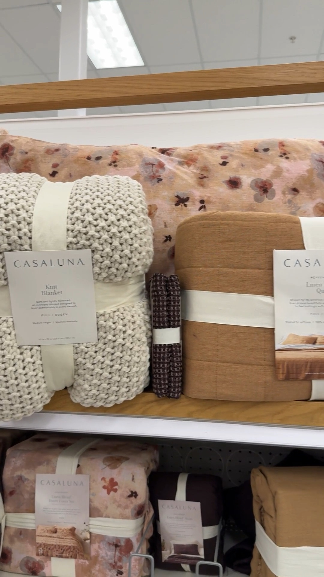 Warm neutrals, beautiful texture, and that relaxed, layered look that instantly makes a bedroom feel more inviting. These are the kinds of pieces that mix effortlessly and work year-round.

Perfect for creating a cozy, lived-in bed without overthinking it.

Casaluna bedding | Target bedding | neutral bedroom | cozy bed layers | textured bedding | warm neutral decor | timeless bedroom style

#targethome #casaluna #neutralbedroom #cozybedding #layeredbed #bedroominspo #warmneutrals #timelesshome #livedinhome

#LTKFindsUnder100 #LTKHome #LTKSeasonal