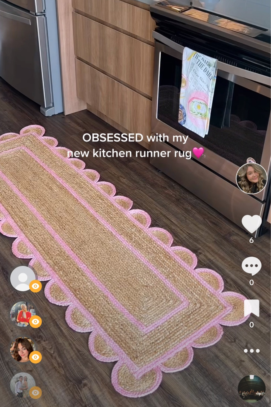 the newest addition to my kitchen! love this runner rug🩷comes in so many colors & sizes too

#LTKunder100 #LTKstyletip #LTKhome