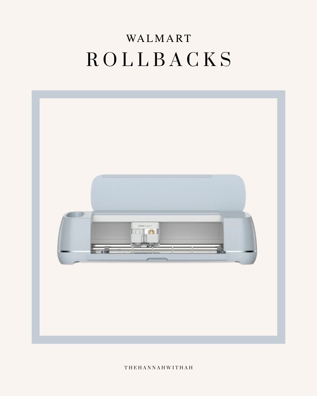 Any day that Walmart puts a Cricut on rollback is a gooood day 🌟
I love using my cricut to DIY labels, personalize cups & create iron-ons. If you’ve been looking for a sign to buy a cricut, this is it ❣️