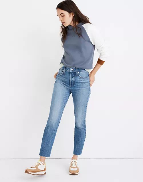 The Perfect Vintage Jean in Enmore Wash: Raw-Hem Edition | Madewell
