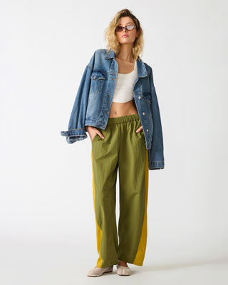 Steve Madden Women's Khoda Pant Wide Leg Bottoms - Cargo - Size Small - Nylon | Steve Madden (US)