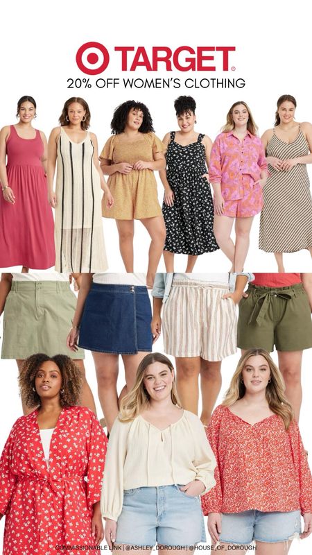 20% off women's clothing at Target! Here are some of our favorites! 

#LTKSeasonal #LTKSaleAlert #LTKPlusSize