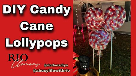 Materials needed to make DIY Candy Cane Lollypops 


#LTKhome #LTKHoliday #LTKSeasonal