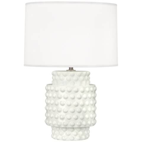 Robert Abbey Dolly Lily Ceramic Accent Table Lamp | LampsPlus.com