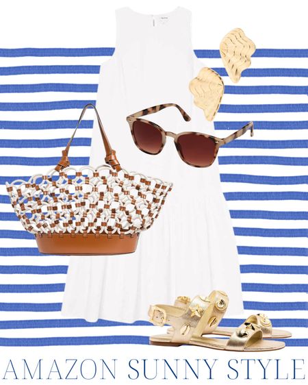 Amazon sunny style, summer outfit, travel outfit, white dress, sandals, swimsuit, wedding guest dress, Amazon finds, Amazon favorites, classic home, traditional home, grandmillennial home, coastal home, coastal grand, southern home, southern style, classic style, preppy style, sunglasses, swim, beach, pool

#LTKTravel #LTKStyleTip #LTKSwim