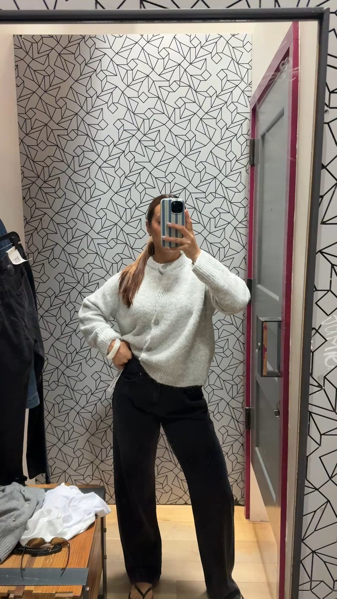 Visiting San Diego for the weekend and picked up some fall outfit staples!! 

Sized up to a 28 in these baggy jeans for an oversized fit. Wearing size small in the cardigan - it’s the perfect layering piece for any fall outfit 

#LTKStyleTip #LTKSeasonal #LTKFindsUnder50