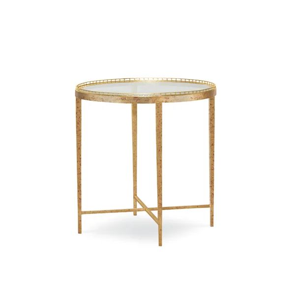 Details Occasional Glass Top End Table | Wayfair North America