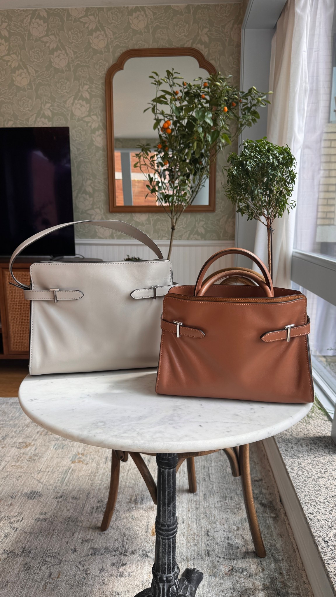 For size comparison — shoulder bag vs handbag 

My first Le Tanneur bag - Emie size medium in brown tan
My second Le Tanneur bag - Emilie size larger (shoulder bag) in gray pebble (to clarify, the color includes the world pebble, but the leather is smooth)

#LTKStyleTip #LTKItBag #LTKSeasonal