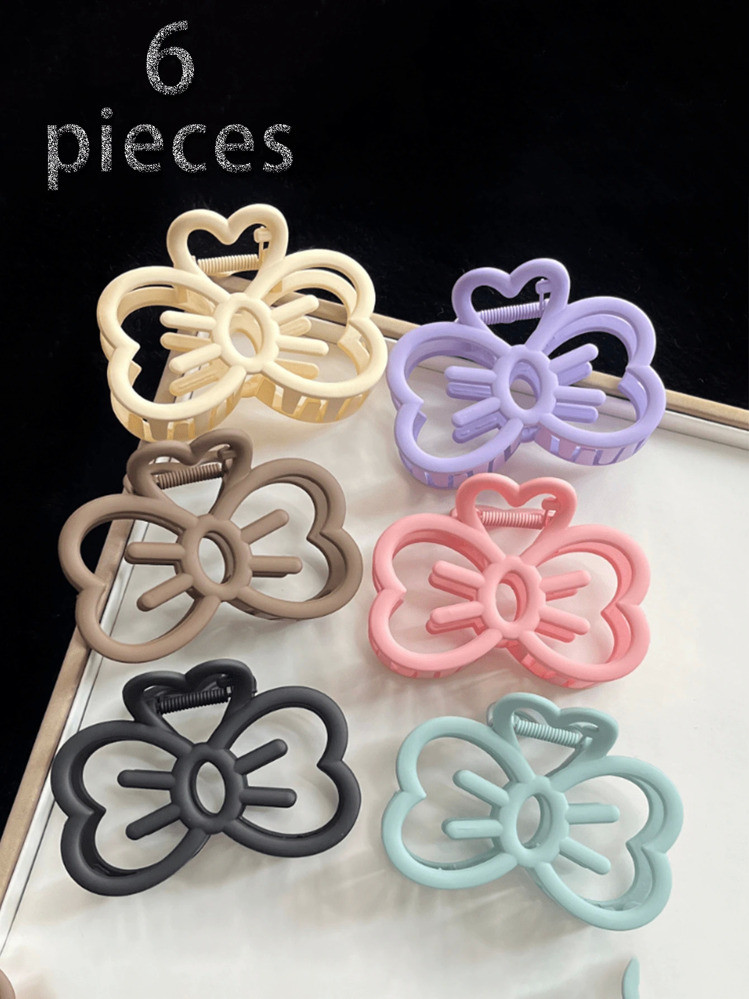 1/3pcs Cute Hollow Cat Bow Hair Clips For Women, Suitable For Any Hair Type & Occasion, Great Gif... | SHEIN