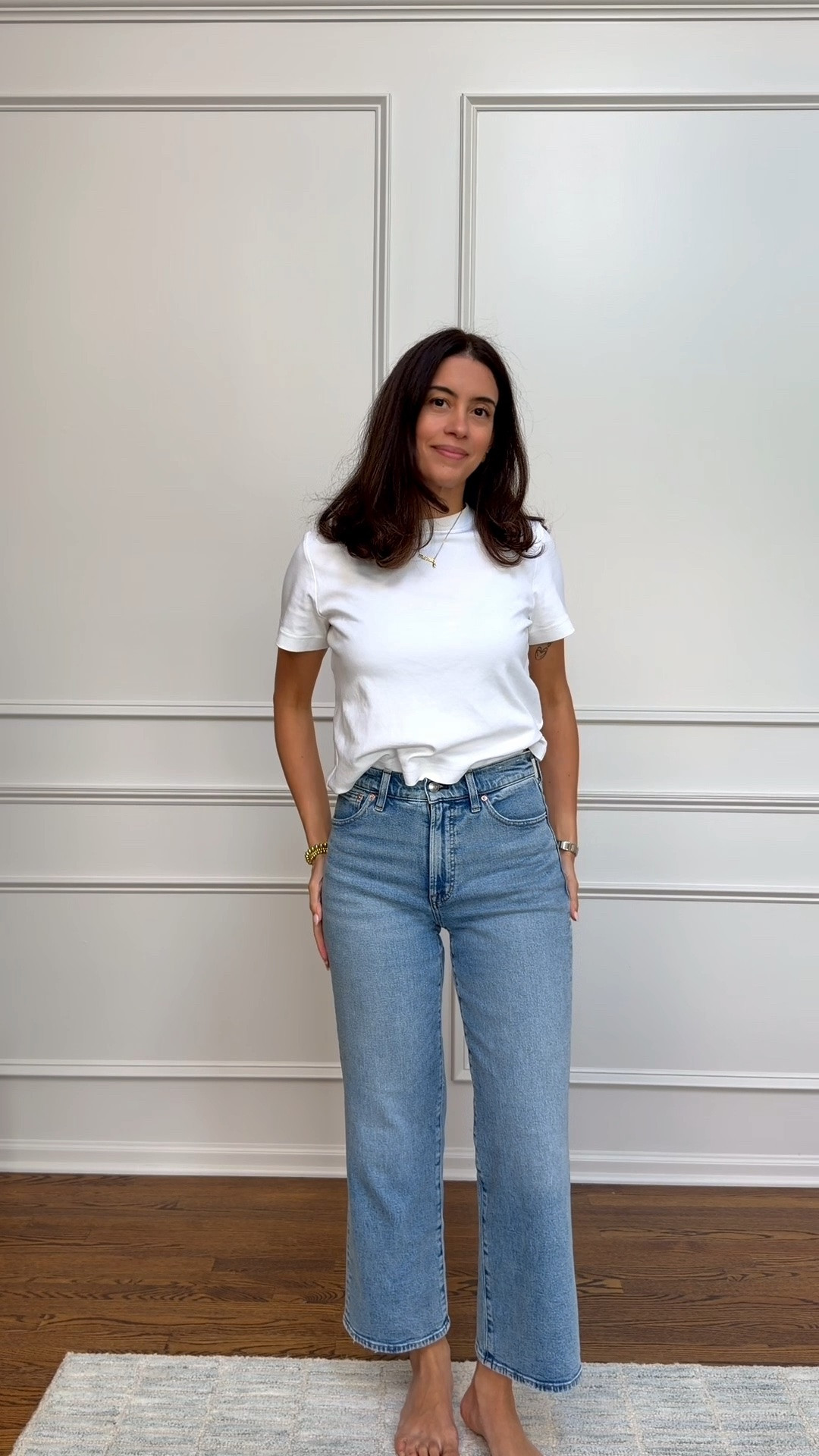 My favorite jeans I’m wearing non stop this spring
Runs tts

#LTKxMadewell #LTKSeasonal