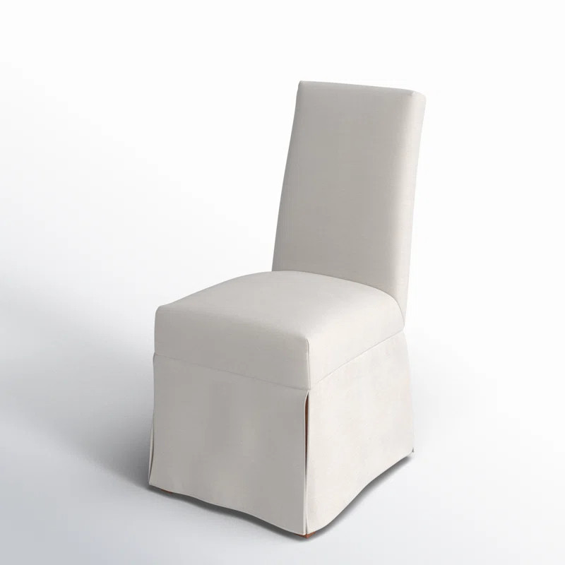 Arsaluis 19.3'' H Fabric Upholstered Pine Parsons Chair | Wayfair North America