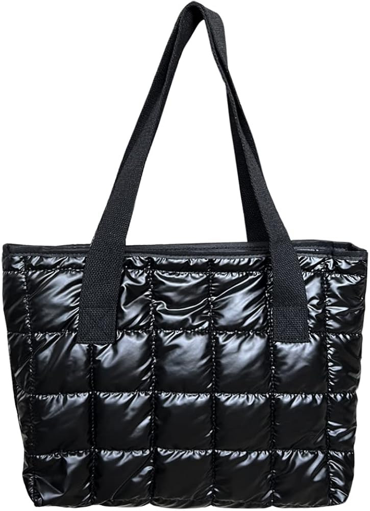 JOYART Women's Tote Bag-Casual Quilted Handbag Fashion Shoulder Bag with Zipper for Office, Trave... | Amazon (US)