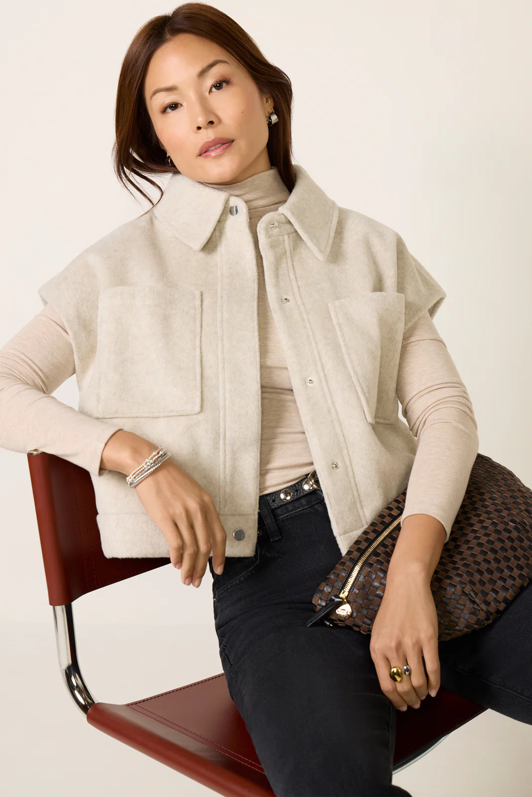 Xena Knit Vest | Evereve