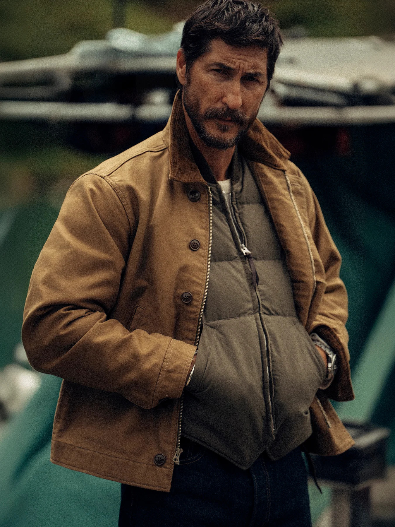 Golden Khaki Japanese Jungle Cloth N-1 Deck Jacket - Buck Mason- Modern American Classics | Buck Mason