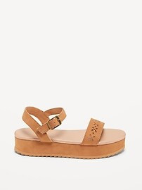 Faux-Suede Platform Sandals for Girls | Old Navy (US)