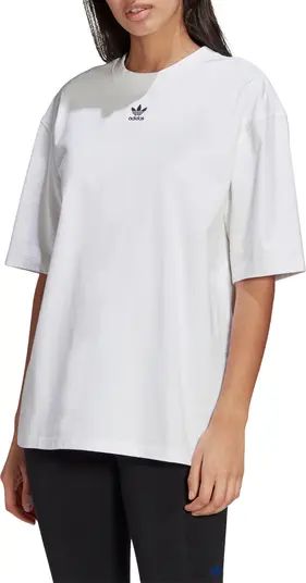 Embroidered Logo Oversize T-Shirt | Nordstrom