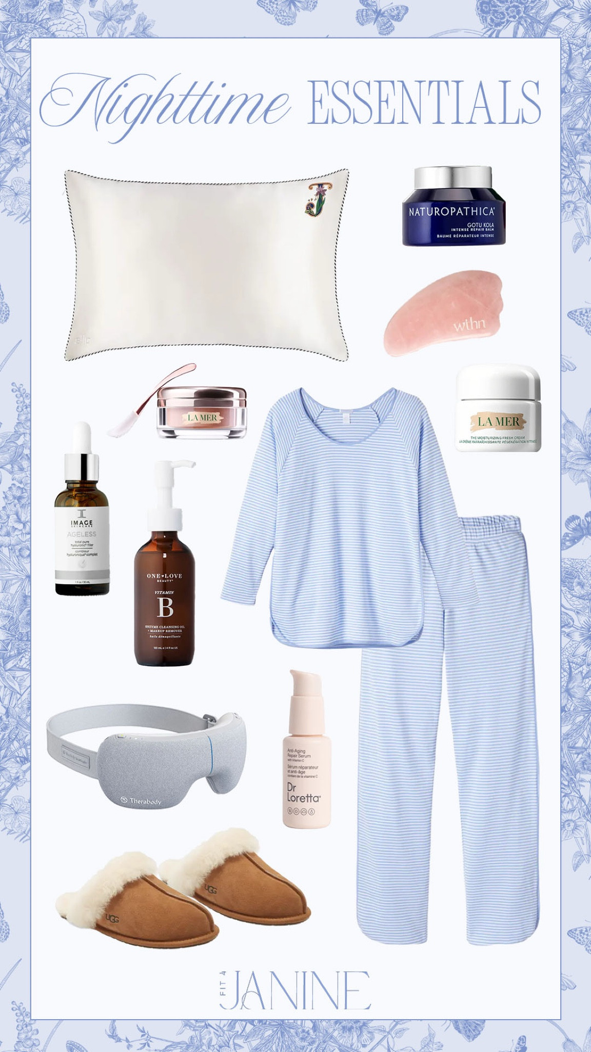 Post vacation needs! I love being away but being home with all of your favorite sleepwear and products is always fabulous!

Fit4Janine, Nighttime Essentials, Skincare

#LTKBeauty #LTKTravel