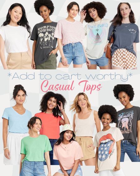 *ADD TO CART* worthy casual tops IMO. I’m loving all the comfy, casual tops at Target! My go-to for sure!😍



Target, Target Style, Amazon, Spring, 2023, Spring ideas, Outfits, travel outfits / spring inspiration  / shoes, sandals / travel / Vacation / Beach/   / wear/ travel outfit / outfit inspo / Sunglasses | Beach Tote | Heels | Amazon Fashion | Target Fashion | Nordstrom | Handbags  dress / spring wear #LTKfit 

#LTKFind #LTKstyletip #LTKsalealert