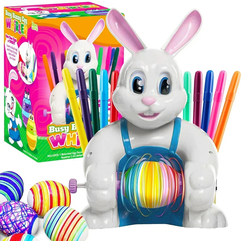 Joyfy Motorized Easter Egg Decorator Kit,Bunny Egg Decorating Spinner Whirler Decorating Machine ... | Walmart (US)