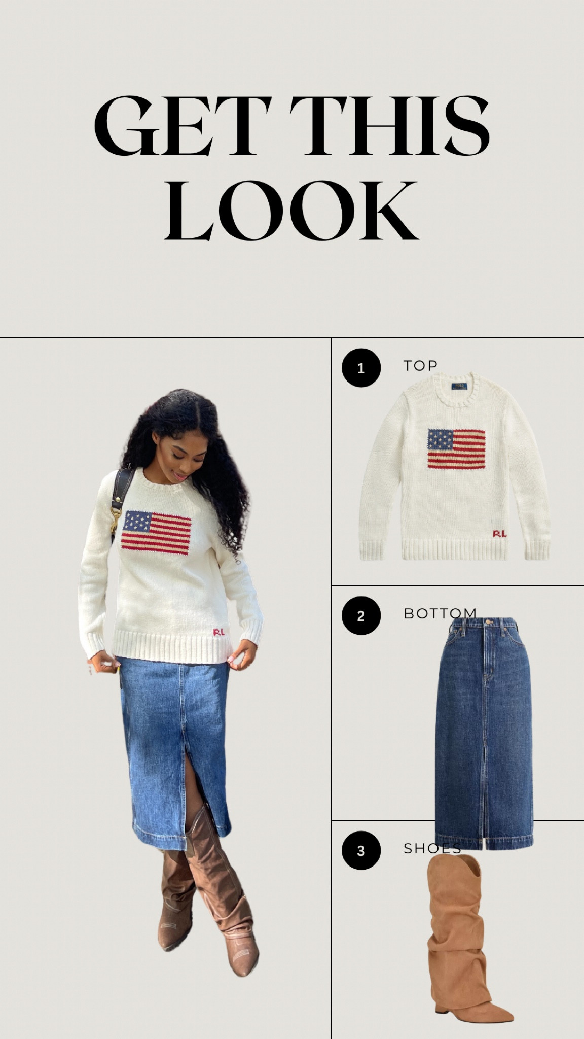 Ralph Lauren American flag sweater outfitt

#LTKSeasonal #LTKHoliday #LTKStyleTip