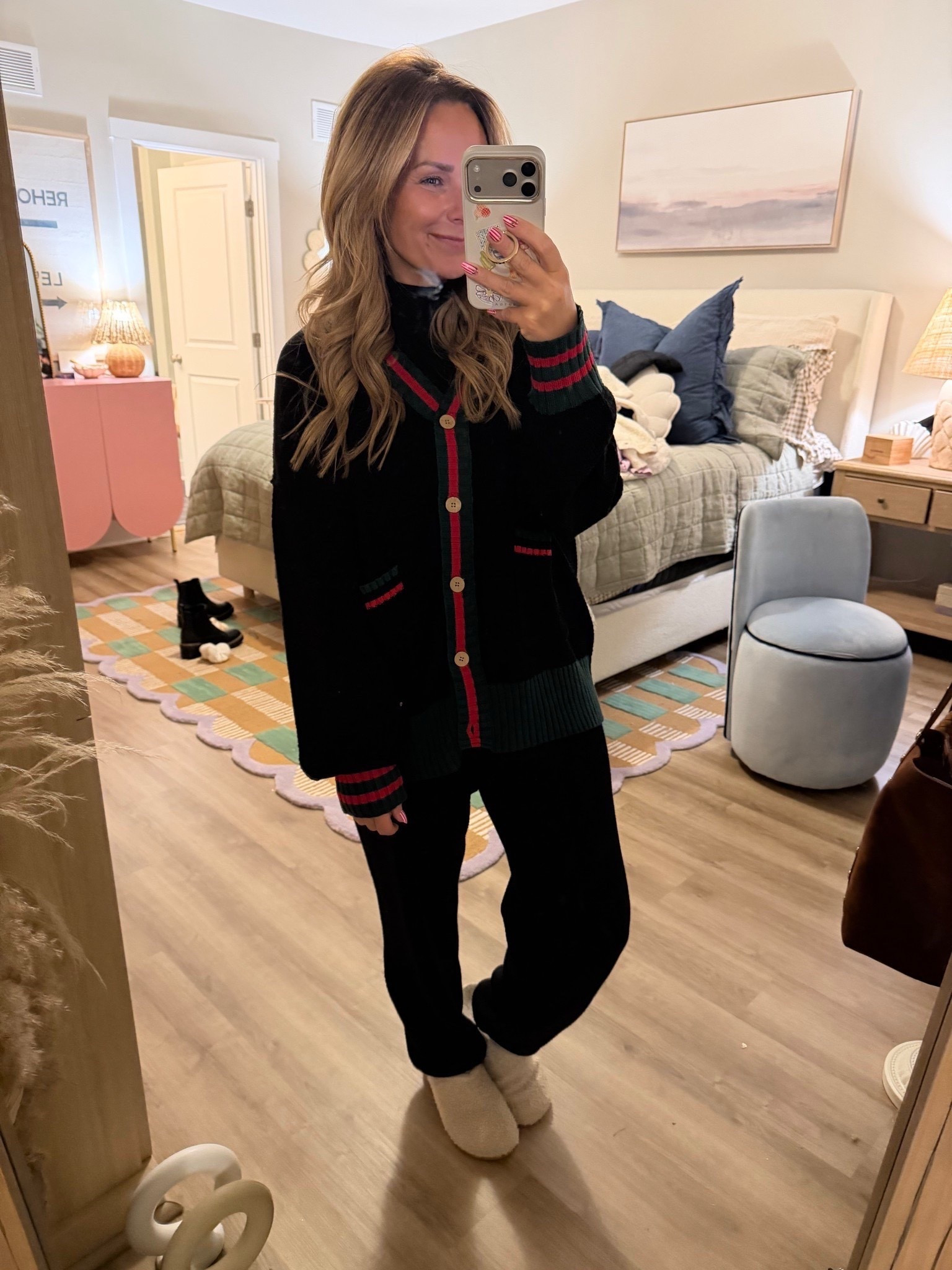 amazon fashion, lounge set, christmas set, holiday outfit, cozy holiday ootd, knit pant set, holiday style, petite friendly 

#LTKootd #LTKSeasonal #LTKHoliday