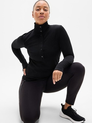 Flurry Seamless Henley | Athleta