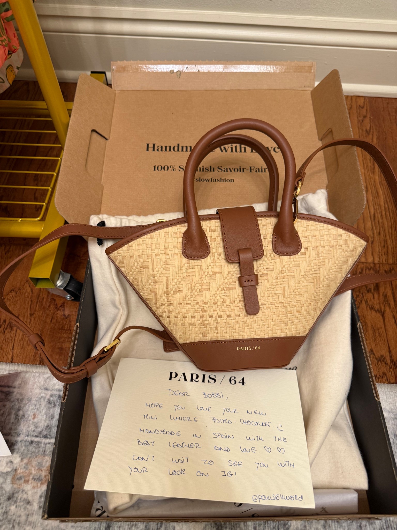 My first Paris 64 bag! Love!! 

#LTKItBag #LTKGiftGuide #LTKStyleTip