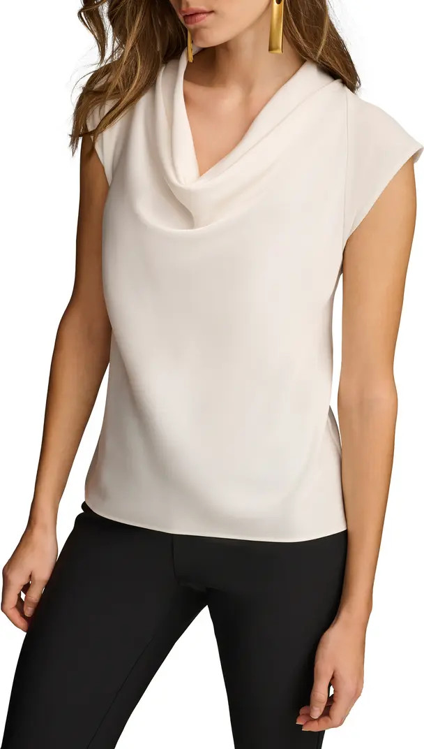 Cap Sleeve Cowl Neck Top | Nordstrom